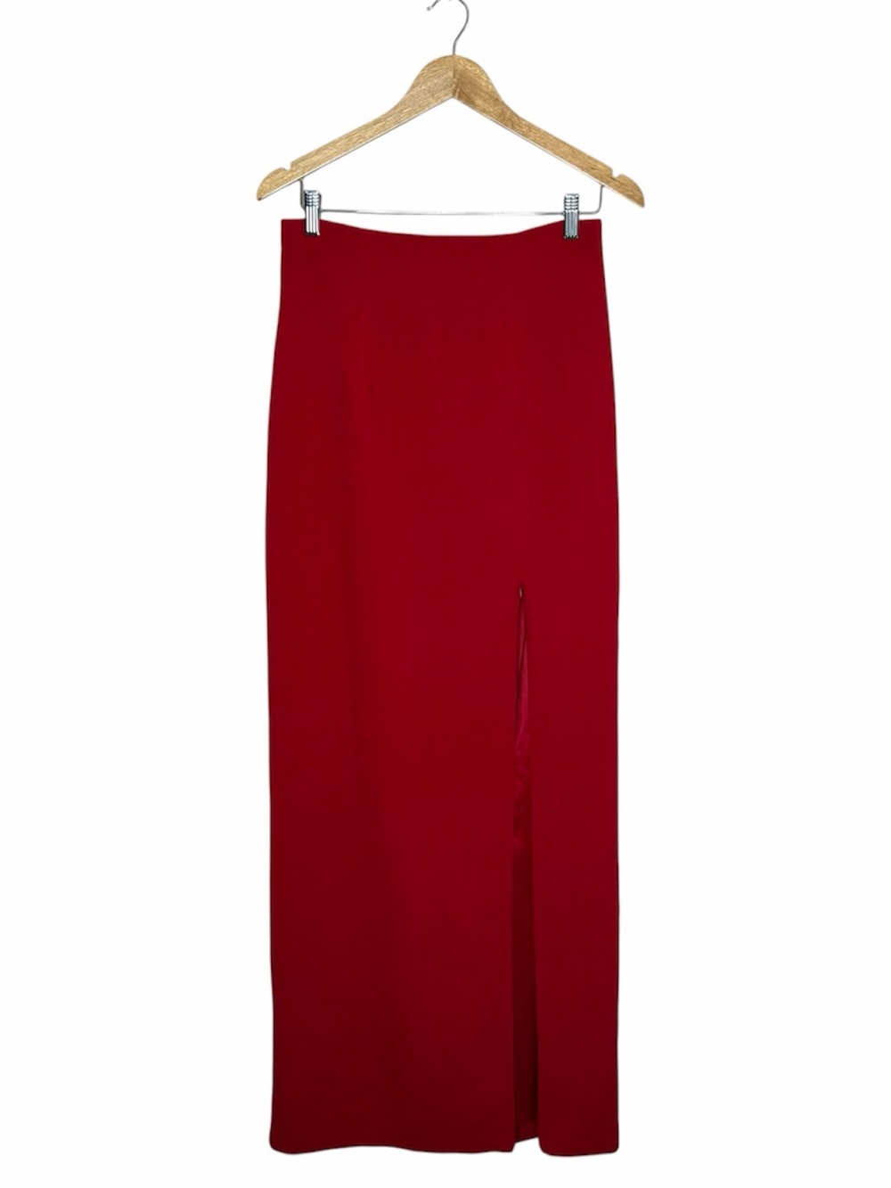 Black Halo Kacie Two Piece Maxi Dress Red Bonfire Women’s Size 10 Crop Top Skirt - Picture 7 of 11